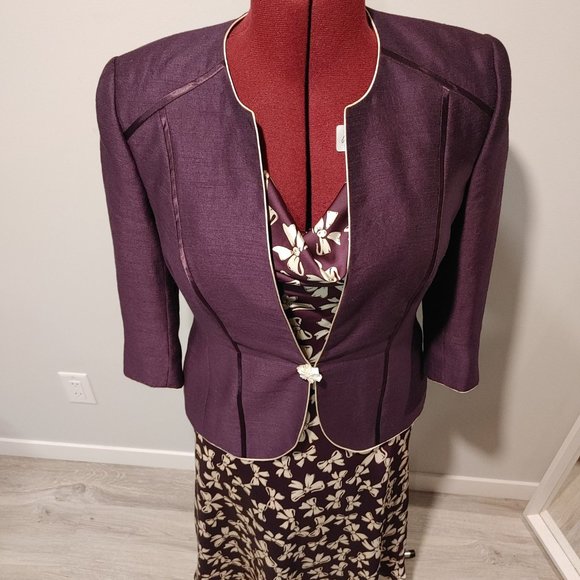 Jaques Vert Formal Dress - Royal Purple - Picture 14 of 16